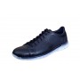 Pantofi barbati, casual, sport, din piele naturala, bleumarin, TEST397BL